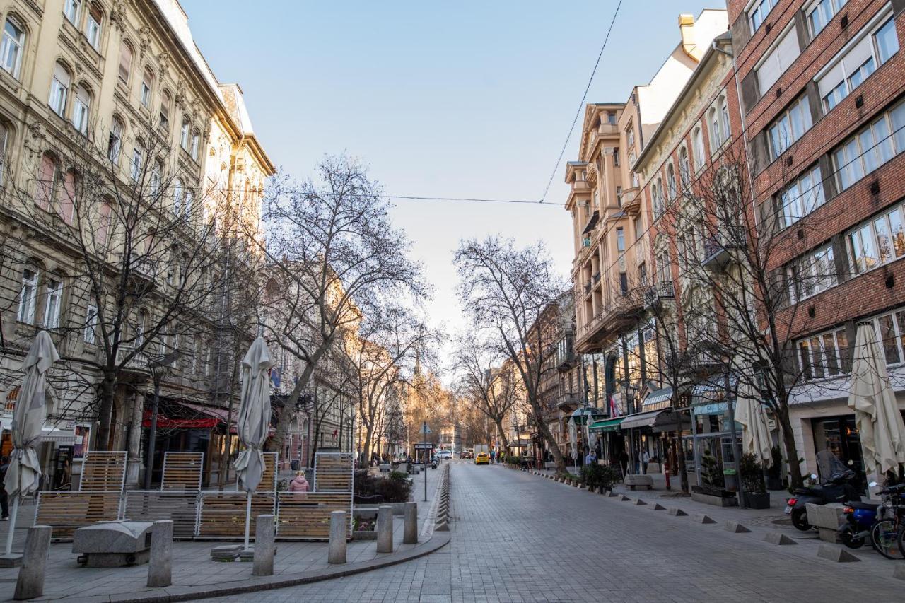 N28 Studio Apartment In Andrassy Boulevard. Boedapest Buitenkant foto